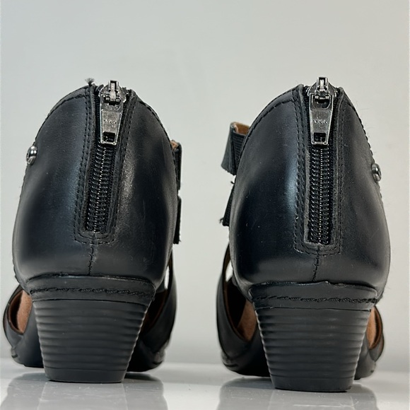 Cobb Hill Laurel Black Woven Pump Heels Size 6.5 - Picture 6 of 14